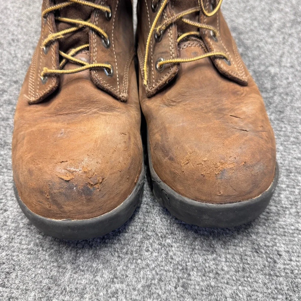 Carhartt Rugged Flex Work Boots Mens 10 Brown Composite Toe CMF6366 Gorpcore